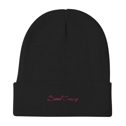 Embroidered Beanie soul crazy